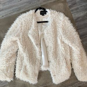 Anthropologie, Faux fur bomber jacket